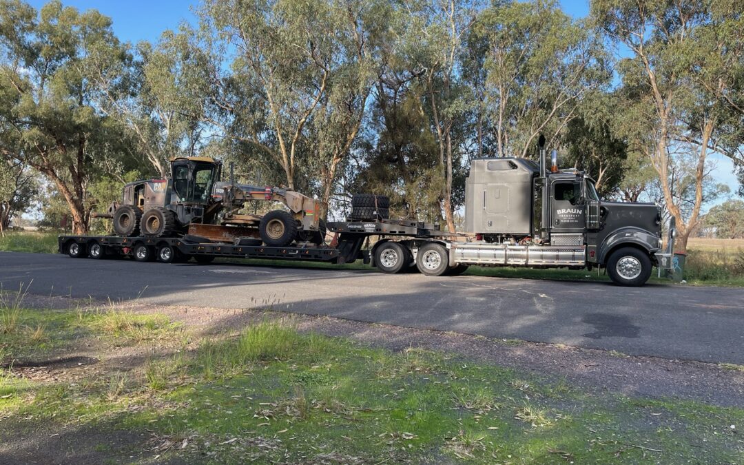 Transporting a Grader from Brisbane to Melbourne: A Seamless Machinery Journey