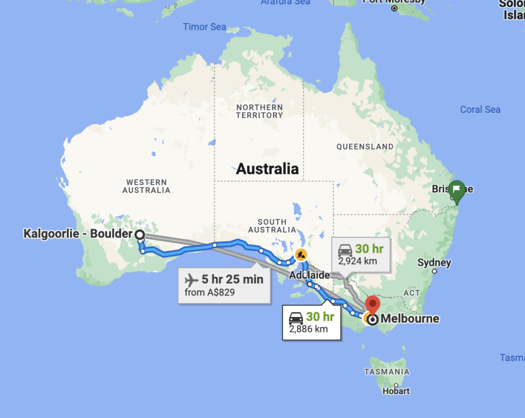 A 30-Tonne Underground Loader's Trek from Kalgoorlie, WA to Melbourne, VIC