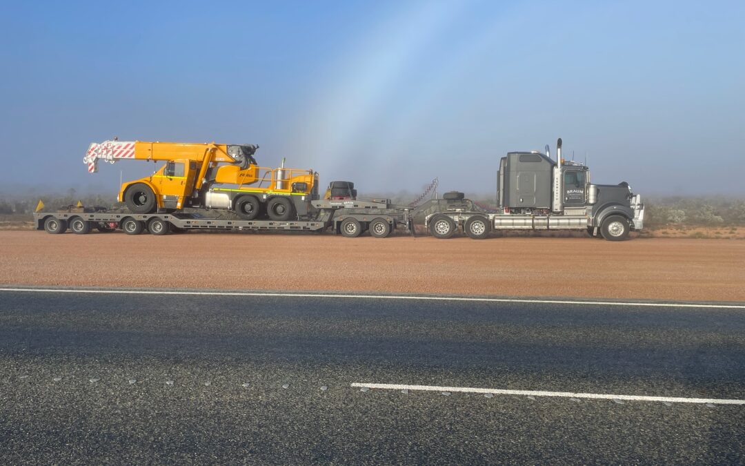 franna transport, machinery transport, heavy vehicle transport australia, machinery transport australia,