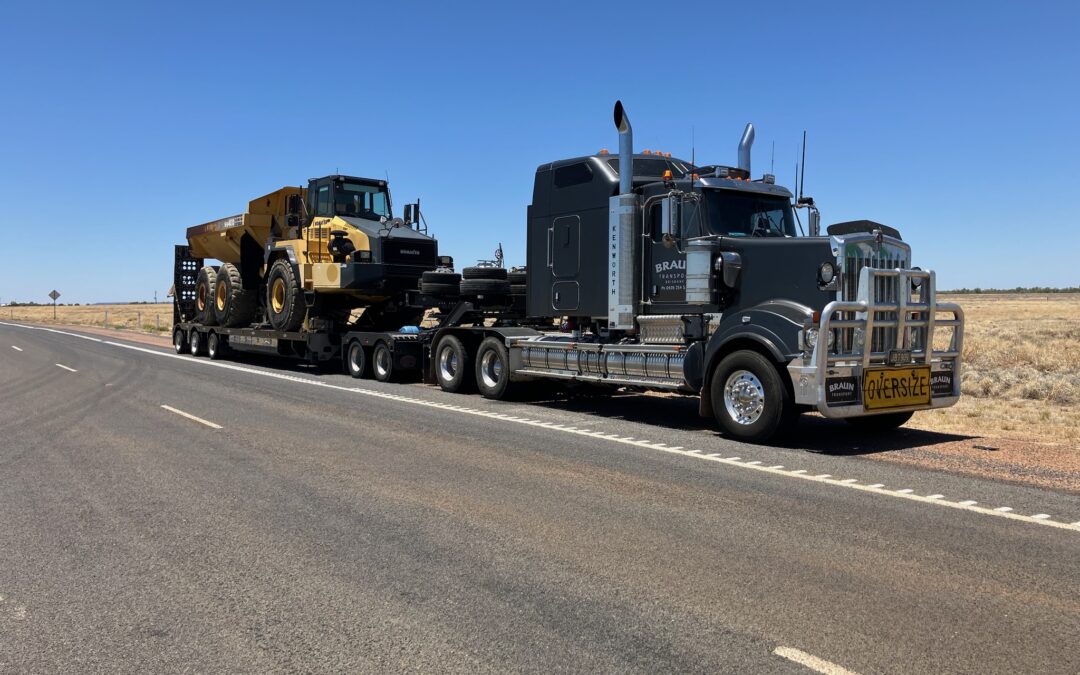 This Week’s Journey: Dump Truck Transport from Brisbane to Darwin