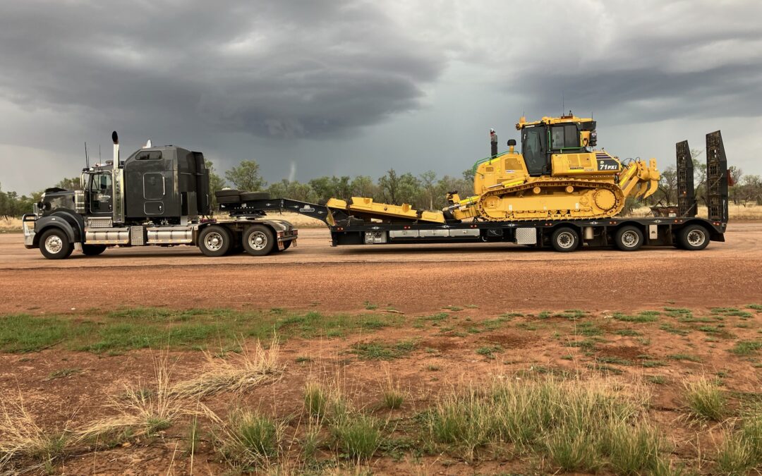 Darwin to Port Hedland with a Dozer